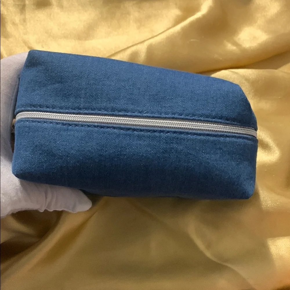 Dior Denim Blue Cosmetic Bag - Picture 8 of 10
